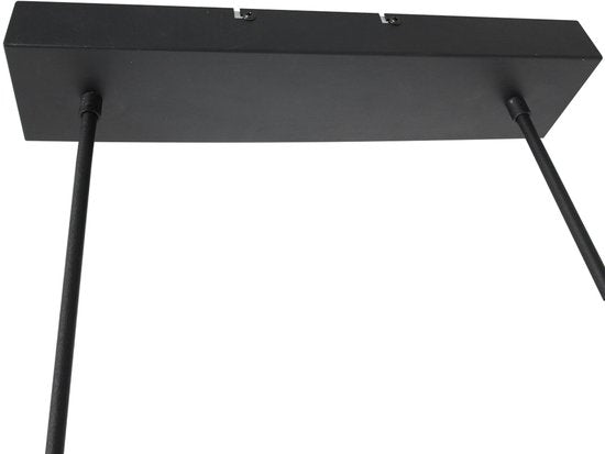 Hängeleuchte Vortex 3066ZW Schwarz, 5-flammig, Lichtfarbe einstellbar, höhenverstellbar, Kunststoff/Metall, Steinhauer