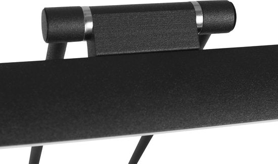 Steinhauer Litho Wandleuchte - LED - (H) 9,4cm - Metall - Schwarz