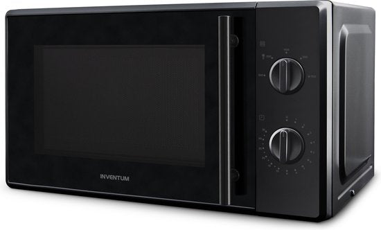 Inventum MN205SB - Freistehende Solo-Mikrowelle - 20 Liter - 700 Watt - Schwarz
