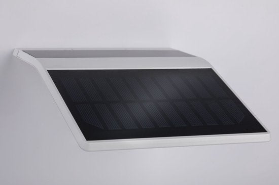 Solar-LED-Hausnummernbeleuchtung Yoko, dämmerungsgesteuerter Bewegungsmelder (IR), IP44, 3000 K, 42 lm, weiß