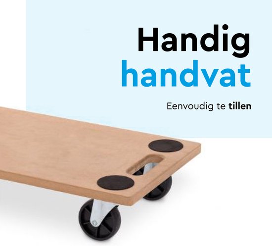 BRASQ Möbelroller - 200 KG - Mit Rollen - Transporthilfe - Möbelhund - Transportroller - Möbeltransporter - Möbelpacker