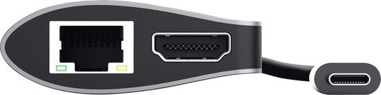 Trust USB-Hub – USB-Splitter – USB-Verteiler – USB-Anschlusserweiterung – Grau