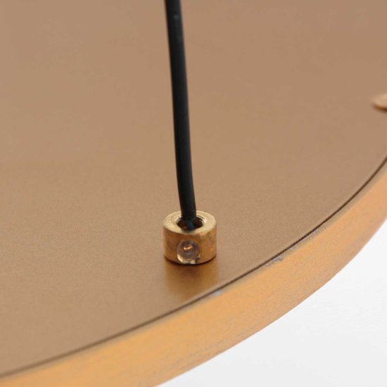 Steinhauer - Pendelleuchte - Ringlux - gold - Glas Metall - Ø 60cm - LED - 3514GO