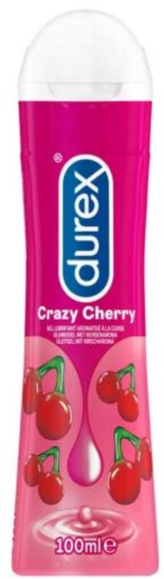 Durex Gleitmittel Crazy Cherry - Kirsche - Wasserbasis - 100ML