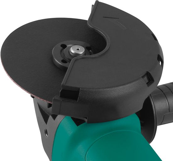 VONROC Winkelschleifer 900W - Ø125mm - 11.000 U/min - inkl. Seitengriff für Links- und Rechtshänder - 3 Meter Kabel - exkl. Schleifscheibe