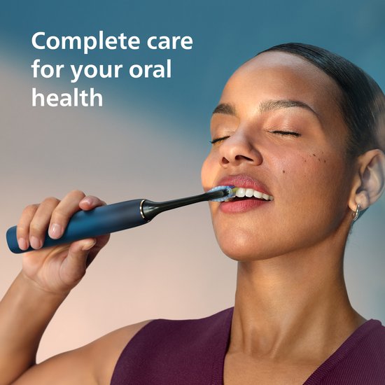 Philips Sonicare DiamondClean - Elektrische Zahnbürste - Aquamarin/Schwarz - Reiseetui - HX9911/88