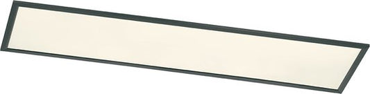 Trio leuchten - LED-Deckenleuchte - Deckenleuchte - 31W - Warmweiß 3000K - Dimmbar - Rechteckig - Schwarz - Aluminium