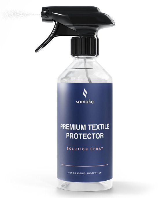 Samako - Imprägnierspray für Möbelstoffe - Schutzbeschichtung - Textile Protector - Textilpflege-Set - Imprägnierspray