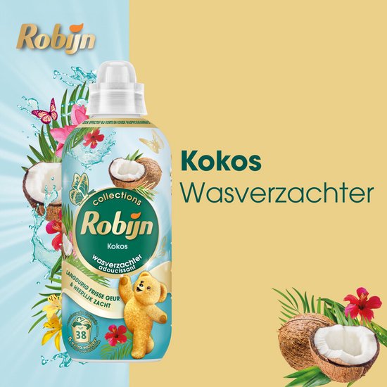 Robijn Weichspüler Coconut Sensation 38 Wäschen - 765 ml