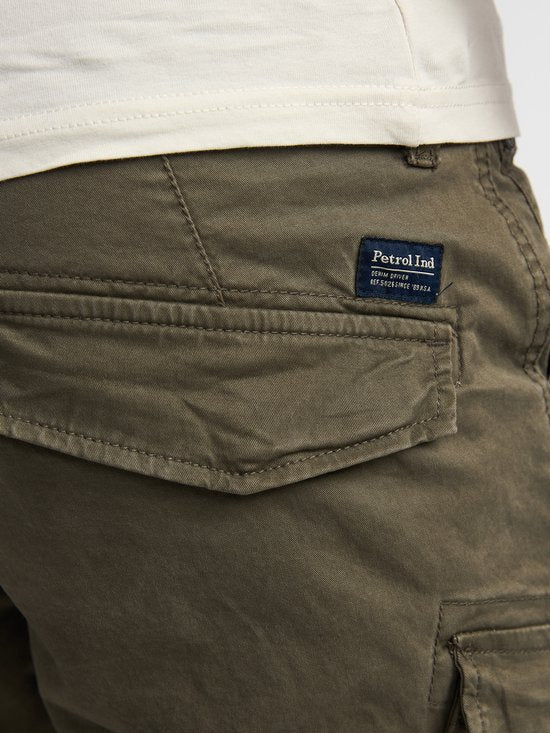 Petrol Industries Cargohose - Shellfront - Männer - Grün - Größe W32 L34