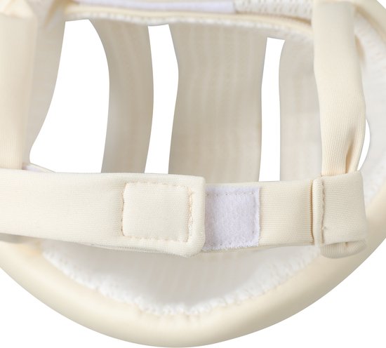 Premium Soft Baby Sicherheitshelm - Kopfschutz mit komfortablem Polster - leicht, atmungsaktiv und verstellbar - ideal für Kleinkinder beim Laufen lernen - Kaninchen