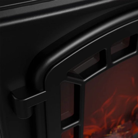 Elektrischer Kamin - Inkl. Flammeneffekt - Schwarz