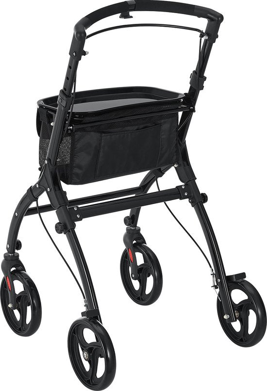 Aluminium-Rollator Active - Schwarz