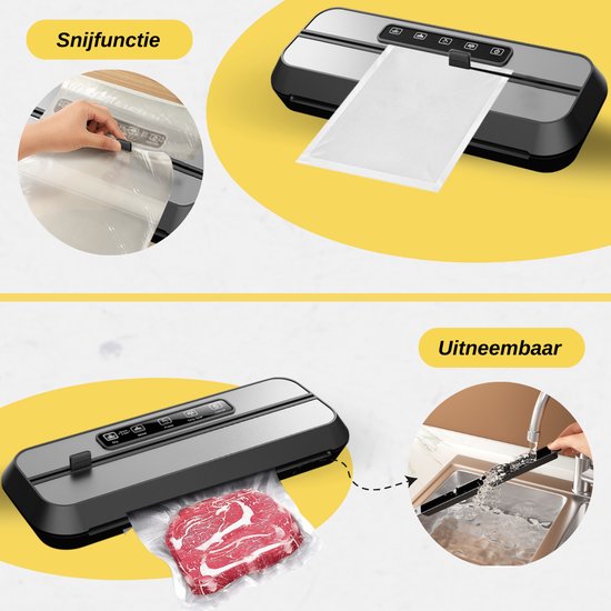 VAIVE Vakuumverpackungsmaschine - Foodsaver - Siegelgerät - Vakuummaschine