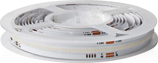Nedis SmartLife LED-Streifen - Wi-Fi - Warm- bis kaltweiß - COB - 2,00 m - IP20 - 2700 - 6500 K - 1000 lm - Android / IOS