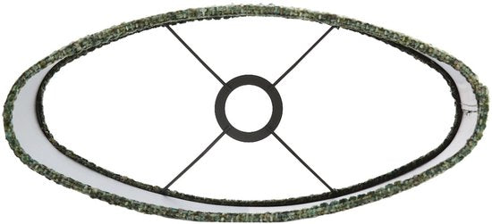 Light & Living – Lampenschirm – Osire – grün – Stoff – E27 – 3838975