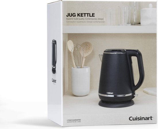 Cuisinart - Wasserkocher - Edelstahl - Wasserkocher 1.5L - Schwarz