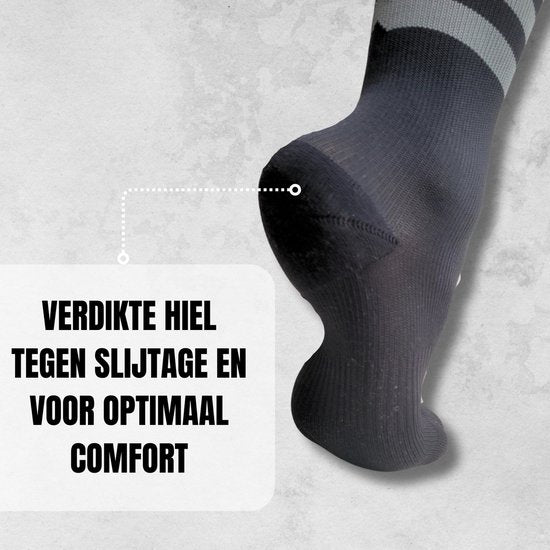 Sandside Kompressionssocken - 2 Paare - Laufsocken - Schwarz - Größe 36-40 S/M