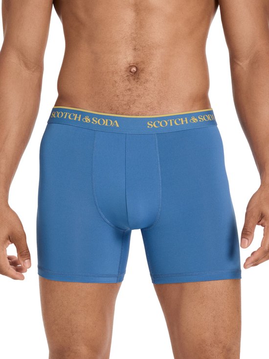 Scotch & Soda Active Stretch Boxershorts - Herren - 3er-Pack - Performance Fit - Multi Größe S