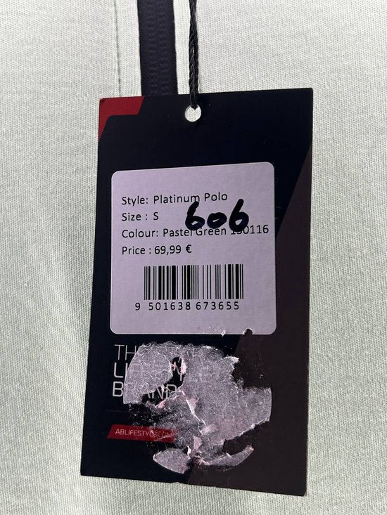 AB Lifestyle - Platinum Polo | Pastellgrün - Herren - Größe: S