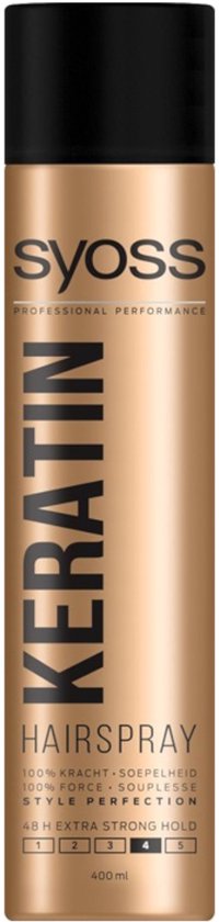 Syoss - Haarspray - Keratin - 4 - 400ml