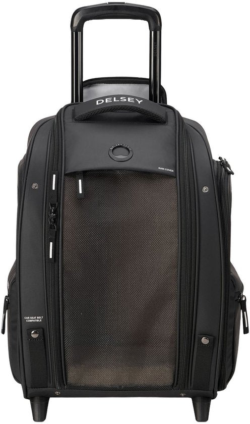 DELSEY PARIS Trolley Reisetasche Raspail 2R Pet Carrier Schwarz 48cm