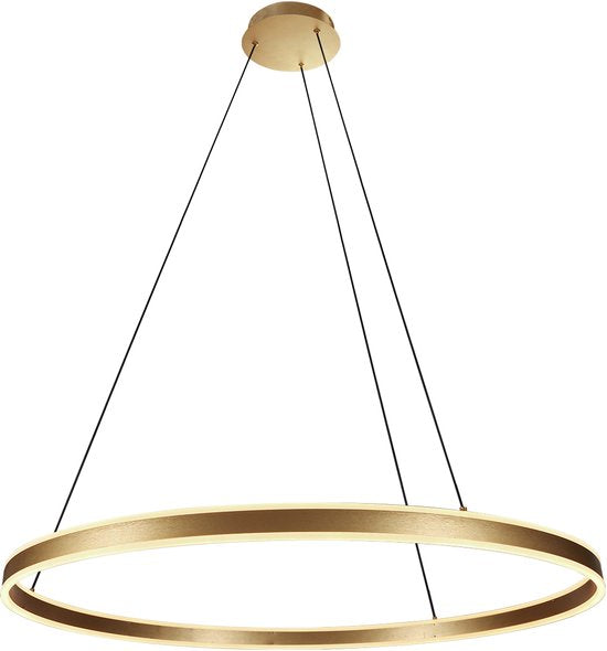 Steinhauer - Pendelleuchte - Ringlux - gold - Metall - Ø 100cm - LED - 3676GO