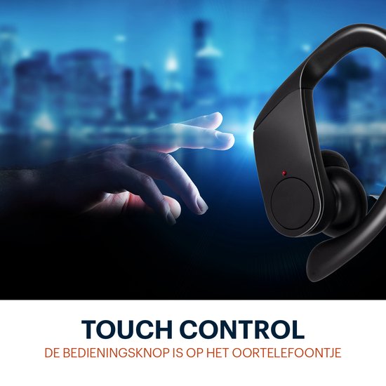 Grundig Wireless Bluetooth Earbuds - True Wireless Earphones Wireless - Ohrhörer mit bis zu 30 Stunden Spielzeit - USB-C Schnellladung - Komfortable Passform - Schwarz