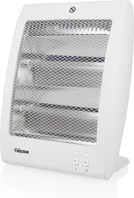 Tristar KA-5127 Elektroherd - 2 Einstellungen - Niedrige Wattzahl - Campingkocher 400-800 Watt - Umsturzschutz