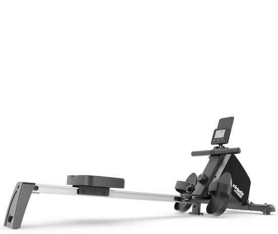 VirtuFit ROW200i Rudergerät – Zusammenklappbar – 10 Widerstandsstufen – Geräuscharm – Kinomap & FitShow – LCD-Display mit Tablet-Halterung – Rudergerät für zu Hause – Rudergerät (ROW450)