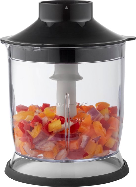 Tomado TSB3501B - Stabmixer-Set - Zerkleinerer - Schneebesen - 350W - 2 Geschwindigkeiten - Schwarz