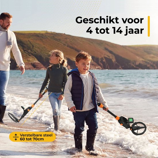 ODESSEY Metalldetektor - Starter Set - Kinder - Junior Hunter