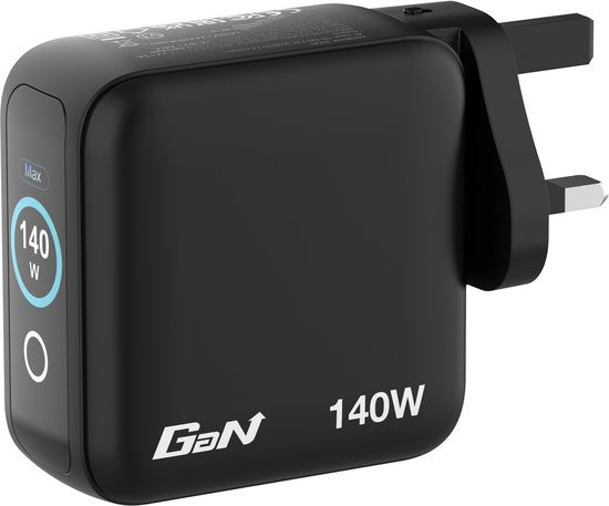 Verbatim Mini-GaN-Ladegerät 140 W mit Display