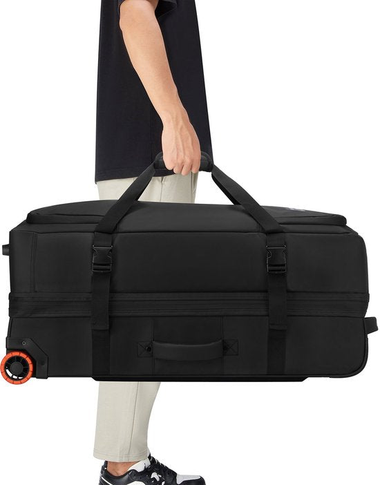 Jeep Coated Travel Bag Extra Large 82 cm Schwarz