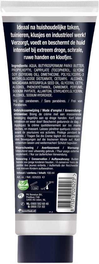 Lucovitaal Werkhanden-Creme – 100 ml