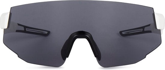 AGU Vigor Unisex-Brille – Weiß – UV400-Gläser – Antibeschlagbeschichtung – 2 Ersatzgläser – Antiallergene Bügel – Inklusive Aufbewahrungsetui