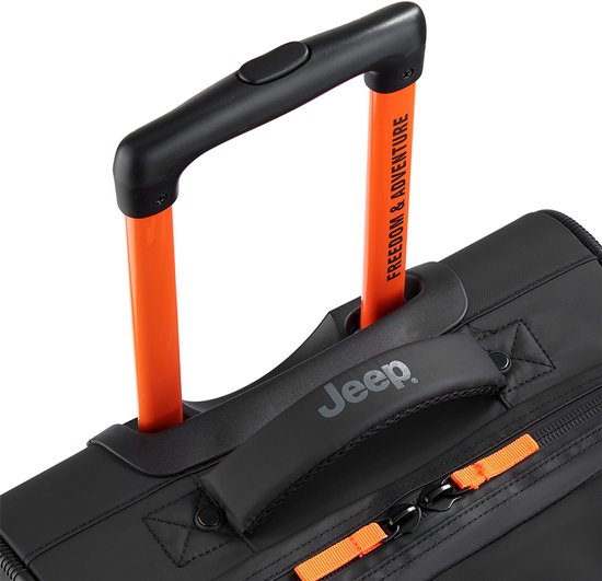 Jeep-Reisetasche mit Beschichtung, 72 cm, schwarz