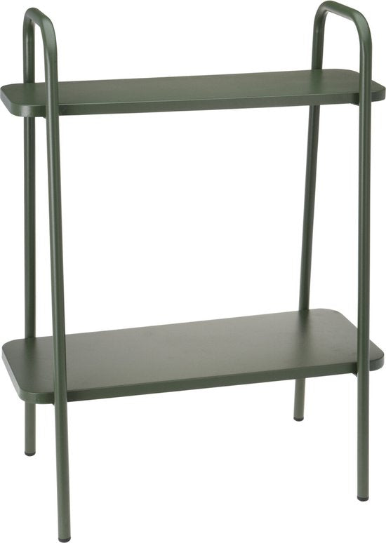 Pro Garden Pflanzenständer/Pflanztisch - grün - Metall - 50 x 26 x 66 cm - für Innen und Außen