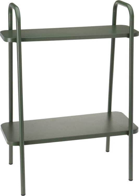 Pro Garden Pflanzenständer/Pflanztisch - grün - Metall - 50 x 26 x 66 cm - für Innen und Außen
