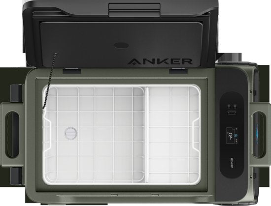 Anker - EverFrost 40 - Tragbare, batteriebetriebene Kühlbox - 43 Liter Fassungsvermögen - 299-Wh-Akku mit USB-Anschluss - 35 Stunden Akkulaufzeit