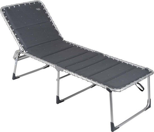 Crespo - Klappbett - AL/364 - Deluxe - Dunkelgrau