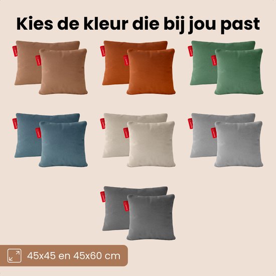Auronic Heat Pillow - Classic - 45x60 - Kabellos - Wiederaufladbar - Elektrisches Kissen - Infrarot - Puderrosa