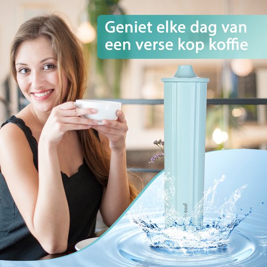 Saaf Filter passend für Jura - 3 Stück - Claris Blue - 71311 - 67007 - Impressa Micro Giga C F J Z - Kalk- und Wasserfilter