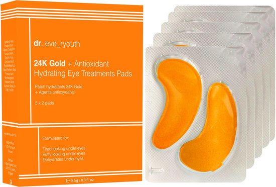 Dr. Eve Ryouth 24K Gold & Antioxidantien-Augencreme-Schwamm