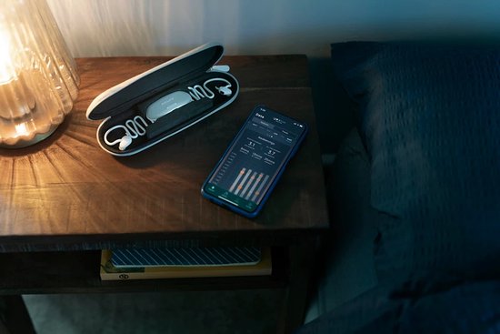 Philips Kokoon Schlaf-Kopfhörer - Mit Schlafüberwachung - Drahtlos - Bluetooth - Nackenband - Grau