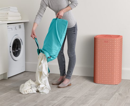 Joseph Joseph - Tota Pop Wäschekorb 2x30 Liter - Kunststoff - Orange