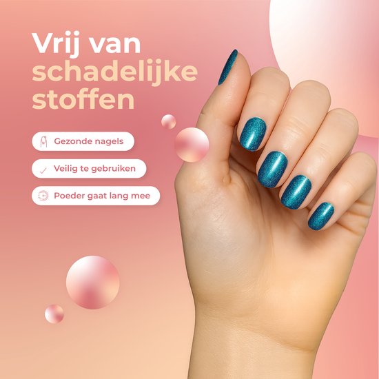 Moods Gellac 6-teiliges Set - Gel-Nagellack Starter Pack - Gel-Nagellack - 8ML - Chrome Enchantments - Gellac - Nails - Chic Colours - HEMA & TPO-free