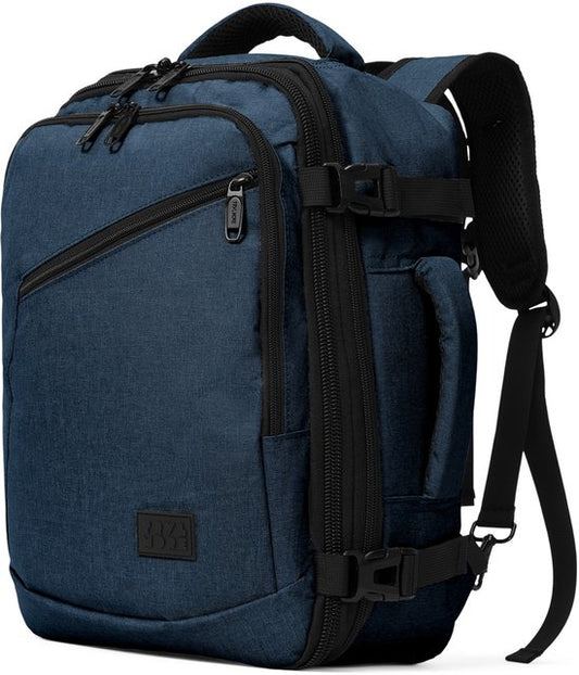 TRVLMORE Reisetasche - 25L Rucksack - Handgepäck - Spritzwassergeschützt - Rucksack - Wochenendtasche - Damen und Herren - Blau
