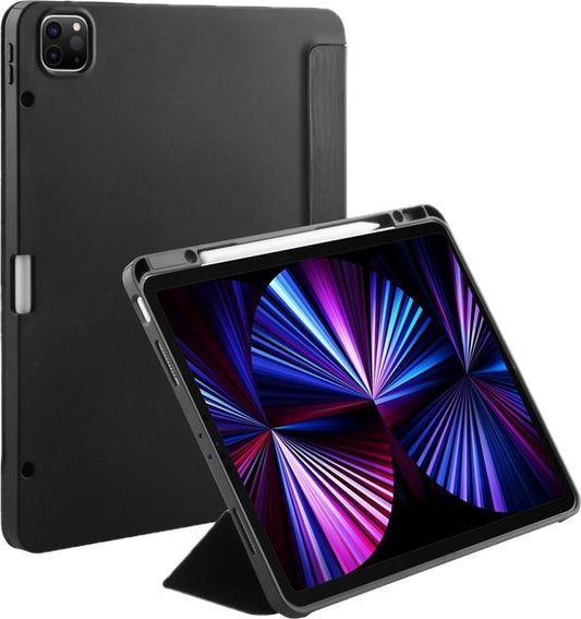 BeHello iPad 10.9 Zoll (2022) Smart Stand Case schwarz