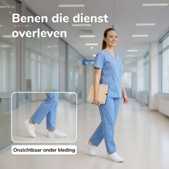 Alyze Kompressionsstrümpfe - 2 Paar - Größe 38-40 - Hoch - 20-30 mmHg - Socken für Männer & Frauen - Medizinisch - Neuropathie - Kompressionsstrümpfe - Diabetes - Durchblutung, Laufen, Flugzeug, Bett - Nackt